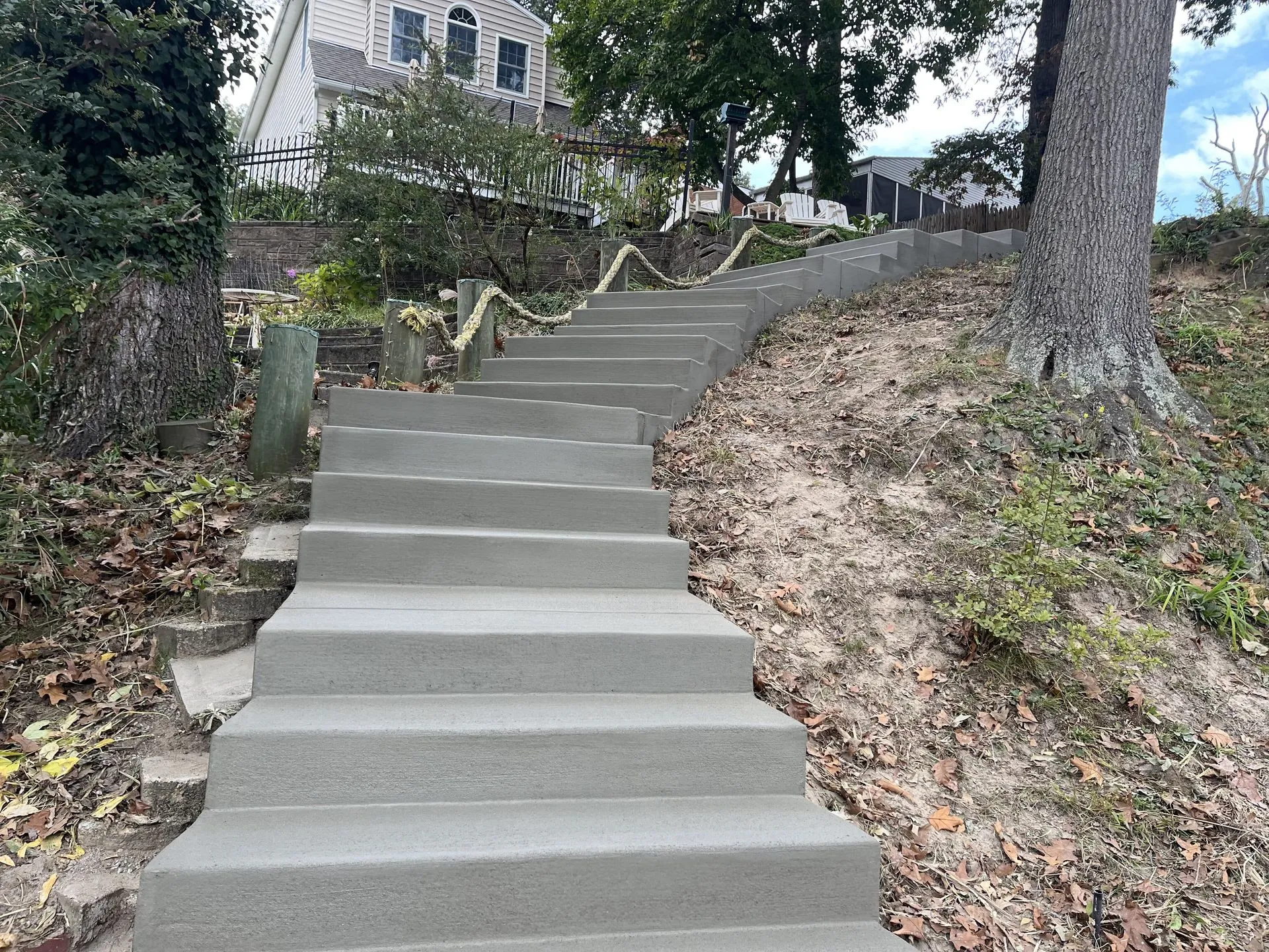 Durable concrete steps built for safe and lasting access