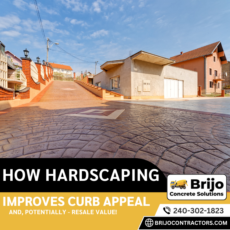 Brijo Concrete Solutions - Hardscaping Improves Resale Value Blog Post